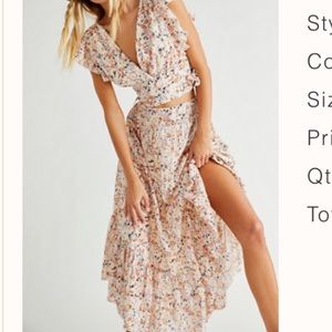 Free People Pretty Dayz Set